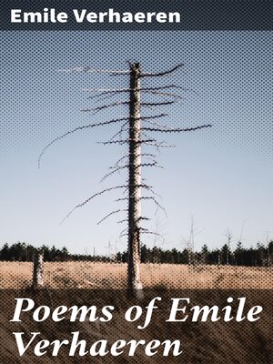 cover image of Poems of Emile Verhaeren